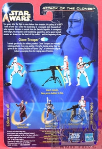 Attack of the Clones Clone Trooper Figure MOC