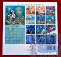1998 Star Wars ROTJ Leia Calendar