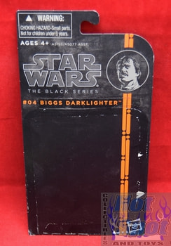 Black Series 3.75 #04 Biggs Darklighter Card Backer