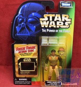 Freeze Frame Lando Calrissian as Skiff Guard Figure