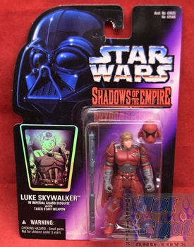 Shadows of the Empire Luke Skywalker in Imperial Guard Disguise Figure
