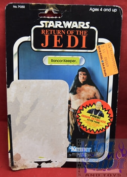 ROTJ Rancor Keeper 77 back Carback