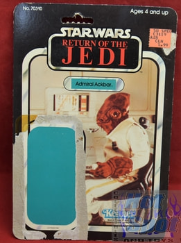 ROTJ Admiral Ackbar 65 Back cardbacker