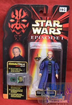 EP 1 CommTalk Chip Palpatine Action Figure