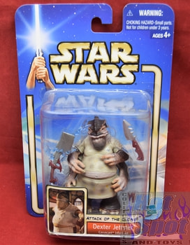 Attack of the Clones Dexter Jettster Action Figure