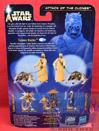 Attack of the Clones Tusken Raider w/ Massiff Figure