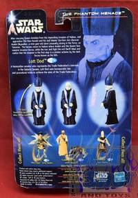 The Phantom Menace Lott Dodd Neimoidian Senator Figure