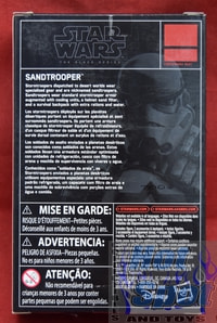 Sandtrooper 3.75 Black Series Figure