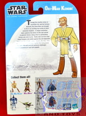 CN Clone Wars Animated Obi-Wan Kenobi Figure