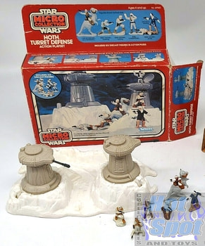 1982 Hoth Turret Defense Playset Parts