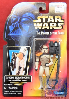 Red Card Tatooine Stormtrooper Figure