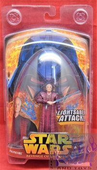 Revenge of the Sith Palpatine Blue Saber Action Figure