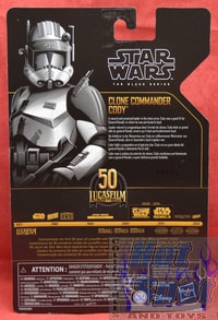 Archive Clone Commander Cody 6" Black Series Figure