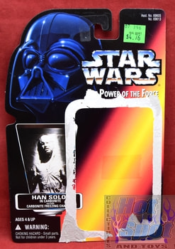 POTF Han Solo in Carbonite Card Backer