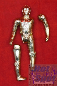 1982 C-3PO Break Away Removable Limbs Figure