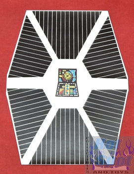 Custom Sticker Replacement for Vintage Tie Fighter Wing