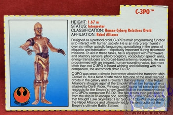 POTF C-3PO File Card