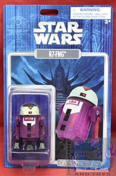 Disney Parks Exclusive Halloween R7-FNG Droid Factory Glow Figure