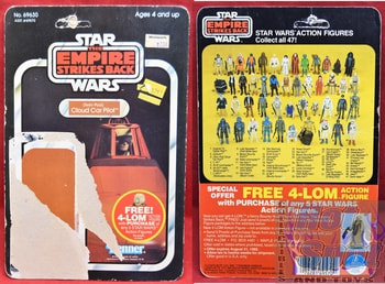 Cloud Car Pilot (Twin Pod) Kenner Card Backer