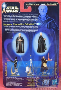 Attack of the Clones Supreme Chancellor Palpatine Figure