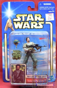 Return of the Jedi Endor Rebel Soldier Bearded Figure