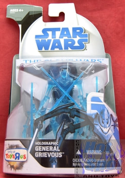 The Clone Wars General Grievous Holographic Figure