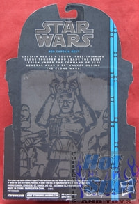 #09 Captain Rex Clone Wars 3.75 Black Series Blue Line Figure