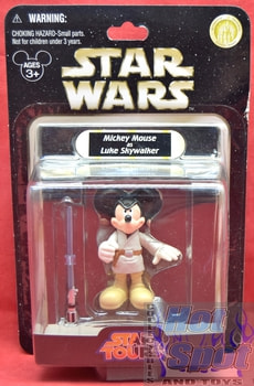 Star Tours Mickey Mouse as Luke Skywalker Exclusive Figure