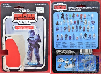 Imperial Stormtrooper Hoth Battle Gear Kenner Card Backer