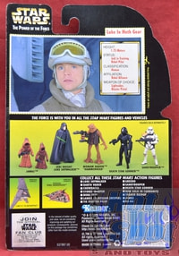 Green Card Luke Skywalker Hoth Gear Figure