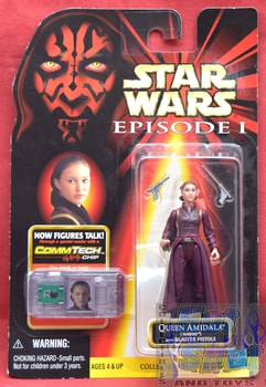 EP 1 CommTech Queen Amidala (Naboo) Figure