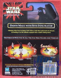 EP 1 Darth Maul with Sith Infiltrator