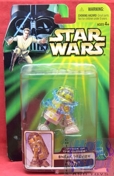 Sneak Preview Attack of the Clones R3-T7 Figure
