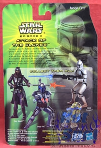 Sneak Preview Attack of the Clones Jango Fett Figure