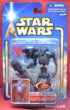 Attack of the Clones Supe Battle Droid Figure