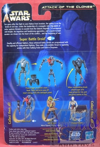 Attack of the Clones Super Battle Droid Figure