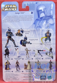 Attack of the Clones Jango Fett Kamino Escape Figure