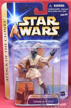 Attack of the Clones Coleman Trebor Battle of Geonosis Figure