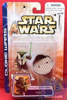 Clone Wars Yoda Army of the Republic Figure