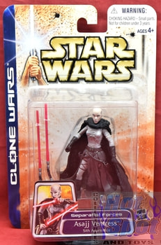 Clone Wars Asajj Ventress Sith Apprentice Figure