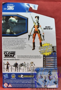 The Clone Wars 2010 Aurra Sing CW11 Figure