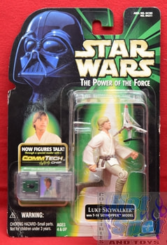 POTF2 CommTech Luke Skywalker Figure