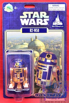 Disney Parks Exclusive R2-W50 Droid Figure