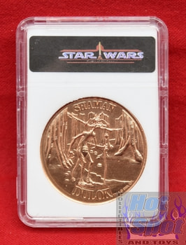 Ewok's Cartoon Dulok Shaman Bronze Coin