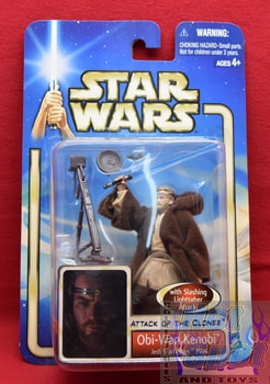 Attack of the Clones Obi-Wan Kenobi Jedi Starfighter Pilot Figure