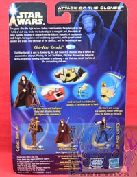 Attack of the Clones Obi-Wan Kenobi Jedi Starfighter Pilot Figure