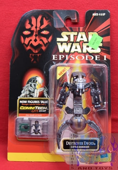 EP 1 CommTech Destroyer Droid Battle Damaged Figure