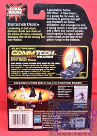 EP 1 CommTech Destroyer Droid Battle Damaged Figure