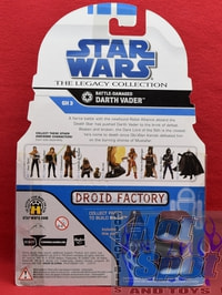 TLC Legacy Darth Vader Battle-Damaged Figure -1st Day Issue