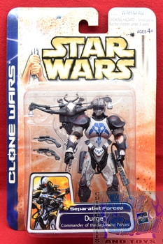 Clone Wars Durge Separatist Forces Figure